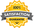 Satisfaction guarantee badge