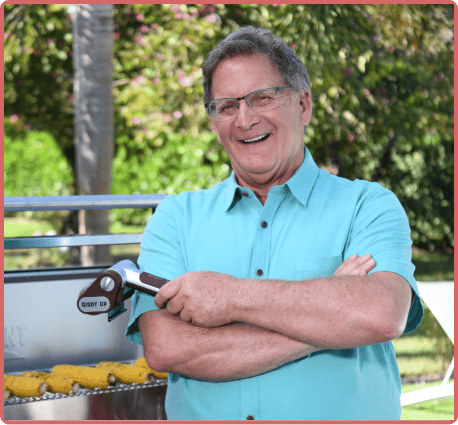 Happy grilling customers